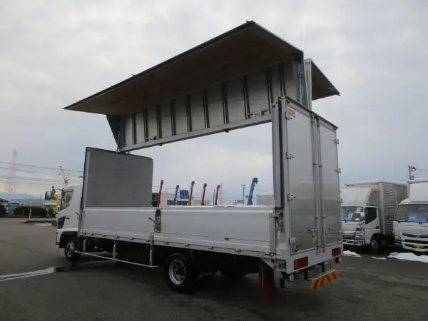 日野 レンジャー 中型/増トン ウイング ベッド TKG-FD9JLAAの中古トラック画像5