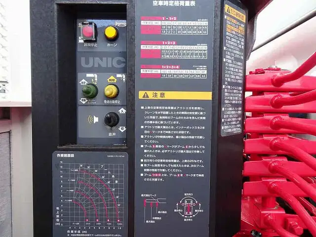 日野 レンジャー 中型/増トン クレーン付 床鉄板 4段の中古トラック画像10