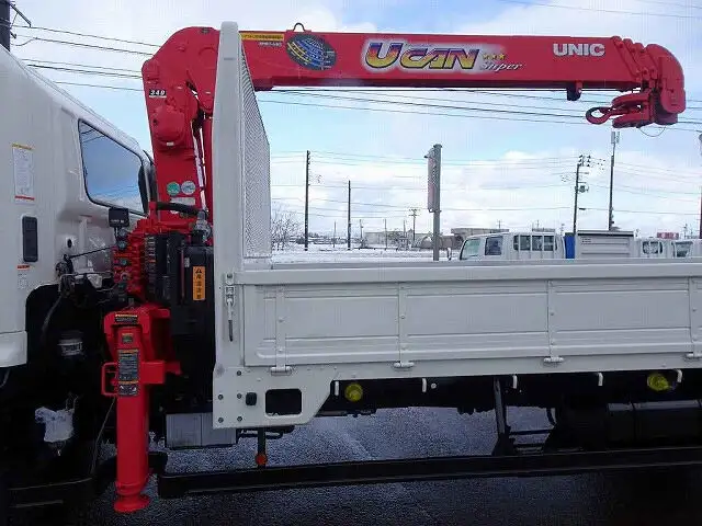 日野 レンジャー 中型/増トン クレーン付 床鉄板 4段の中古トラック画像8