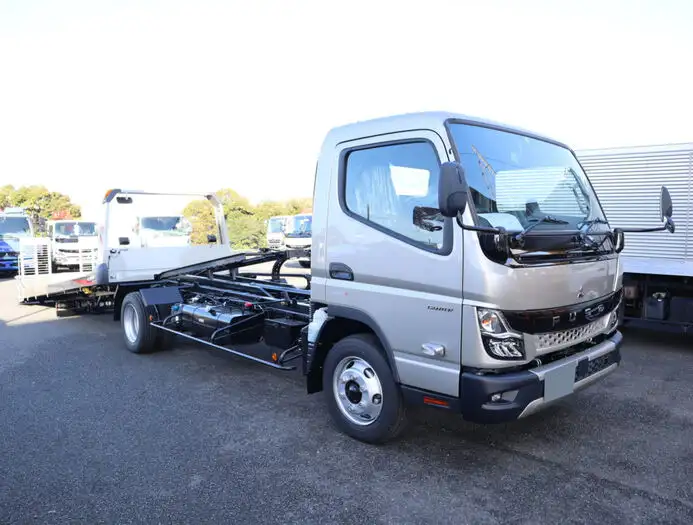三菱 キャンター 小型 車両重機運搬 ラジコン ウインチの中古トラック画像2