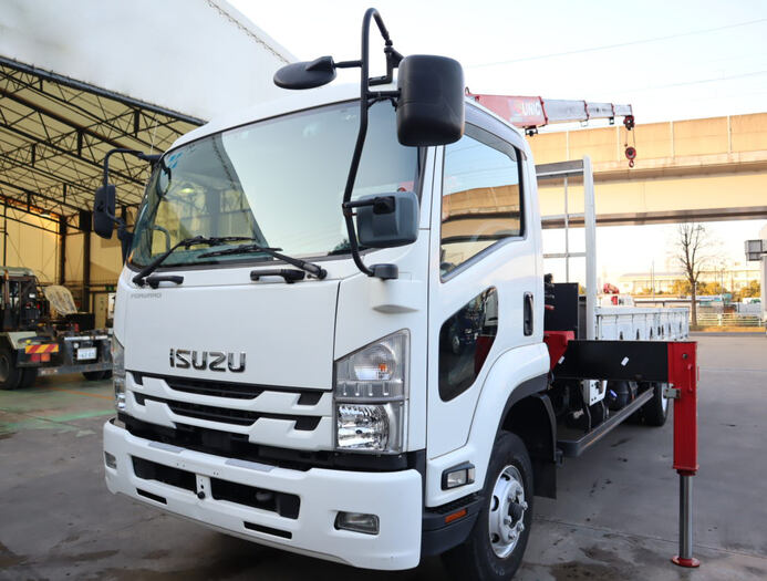三菱 キャンター 小型 高所・建柱車 高所作業車 PA-FE73DB の中古トラック【車両No.113281】