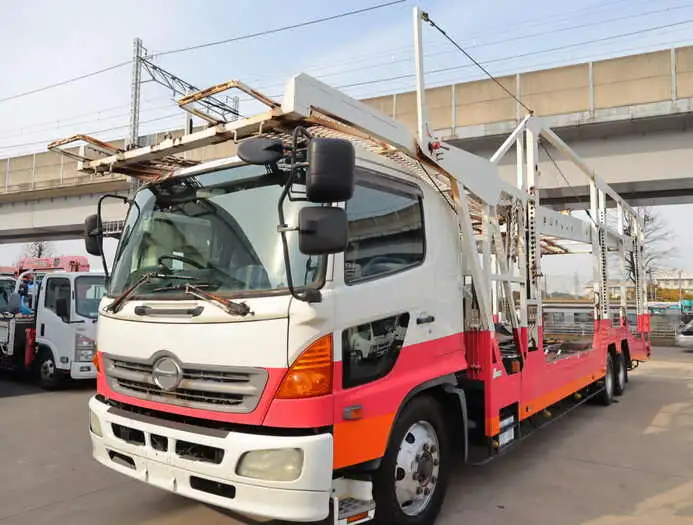 日野 レンジャー 中型/増トン 車両重機運搬 KL-GK1JWRA H16の中古トラック画像1