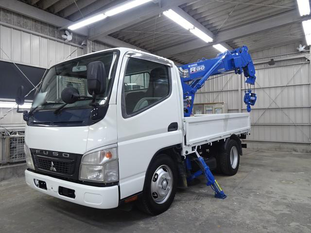 三菱 キャンター 小型 クレーン付 10尺 PDG-FE73D