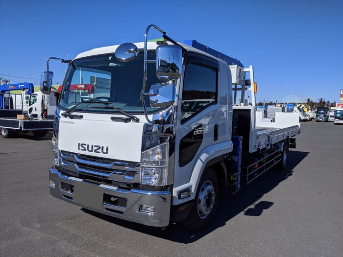 いすゞ フォワード 中型/増トン 車両重機運搬 セーフティーローダー 2RG-FTR90U2