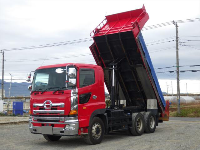 日野 プロフィア 大型 ダンプ QKG-FS1EKDA