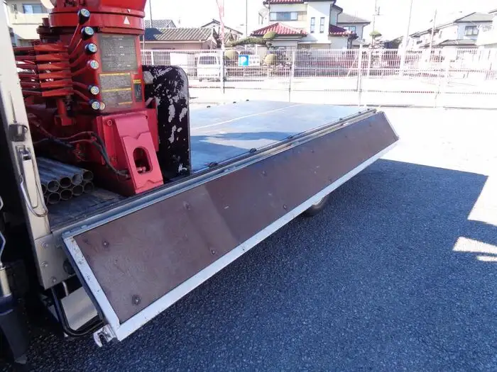 日野 デュトロ 小型 クレーン付 横置簡易クレーン 床鉄板の中古トラック画像8
