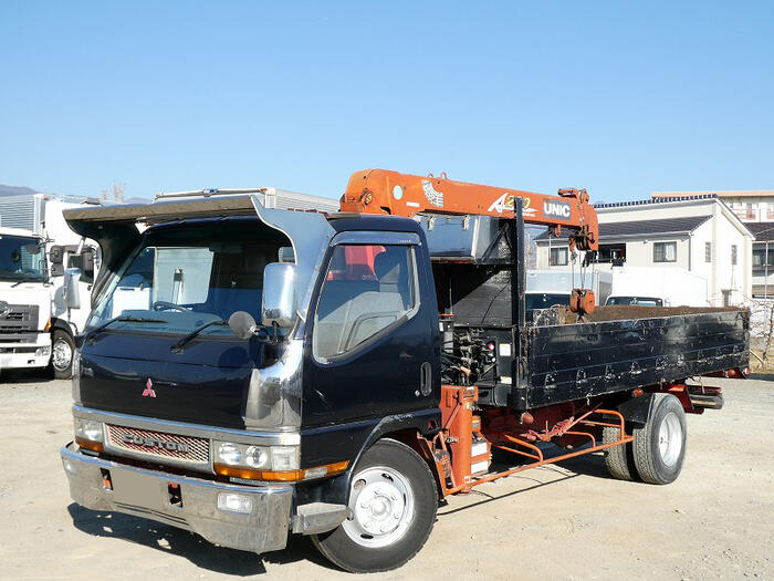 三菱 キャンター 小型 車両重機運搬 セーフティーローダー KC-FE648F