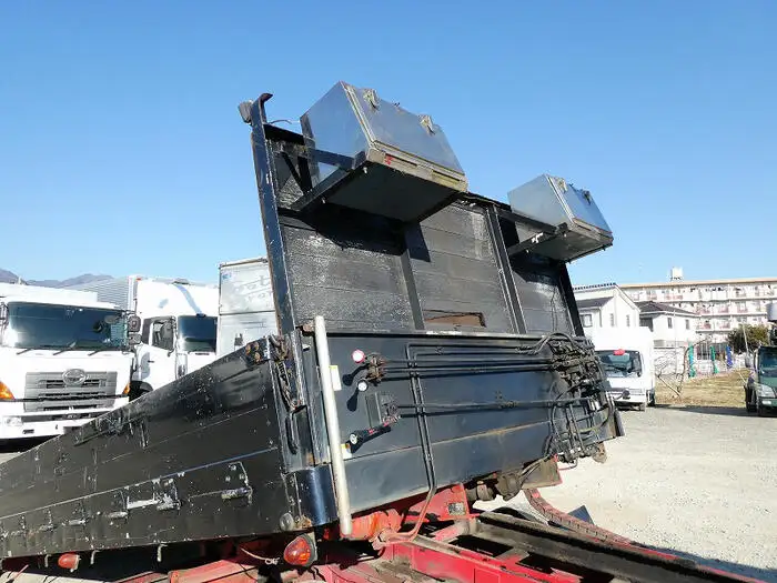 三菱 キャンター 小型 車両重機運搬 4段クレーン ラジコンの中古トラック画像6