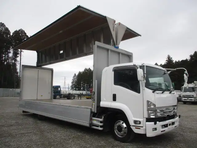 いすゞ フォワード 中型/増トン ウイング ベッド 2RG-FTR90V2の中古トラック画像8