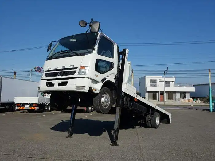 三菱 ファイター 中型/増トン 車両重機運搬 ウインチ PA-FK71Dの中古トラック画像5