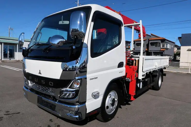 三菱 キャンター 小型 クレーン付 4段 ラジコンの中古トラック画像1