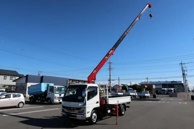 三菱 キャンター 小型 クレーン付 4段 ラジコンの中古トラック画像11