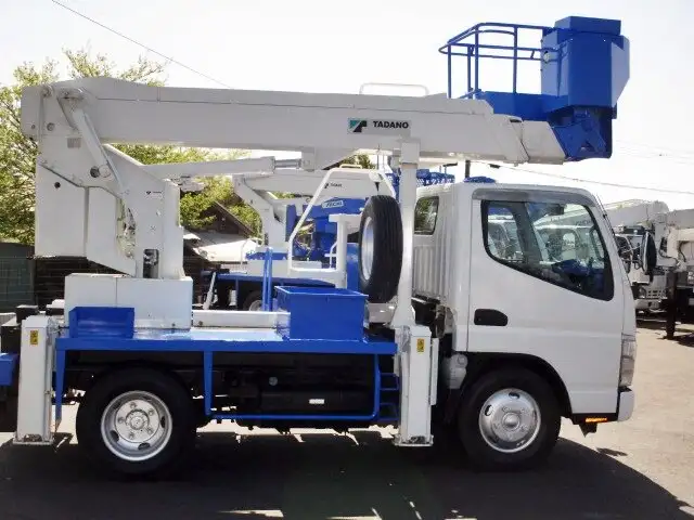 三菱 キャンター 小型 高所・建柱車 高所作業車 PDG-FE73Dの中古トラック画像3