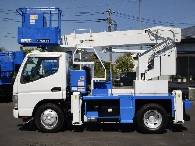 三菱 キャンター 小型 高所・建柱車 高所作業車 PDG-FE73Dの中古トラック画像4