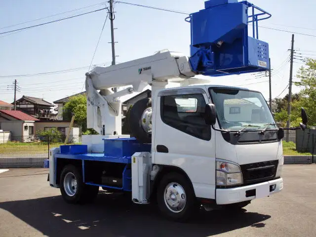 三菱 キャンター 小型 高所・建柱車 高所作業車 PDG-FE73Dの中古トラック画像8