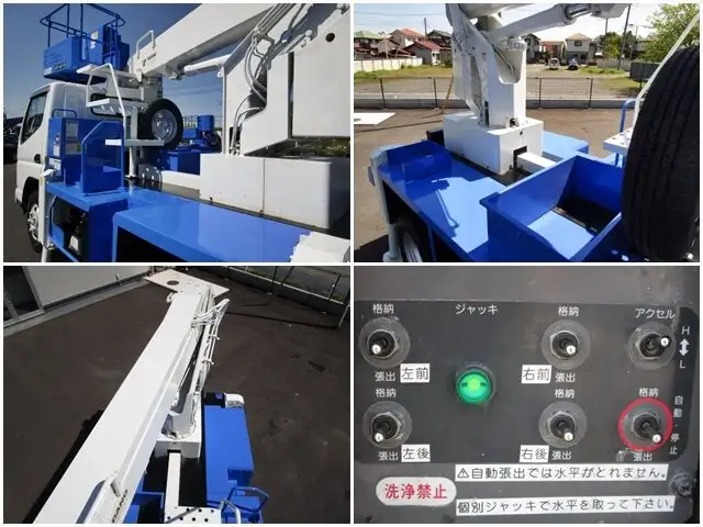 三菱 キャンター 小型 高所・建柱車 高所作業車 PDG-FE73Dの中古トラック画像15