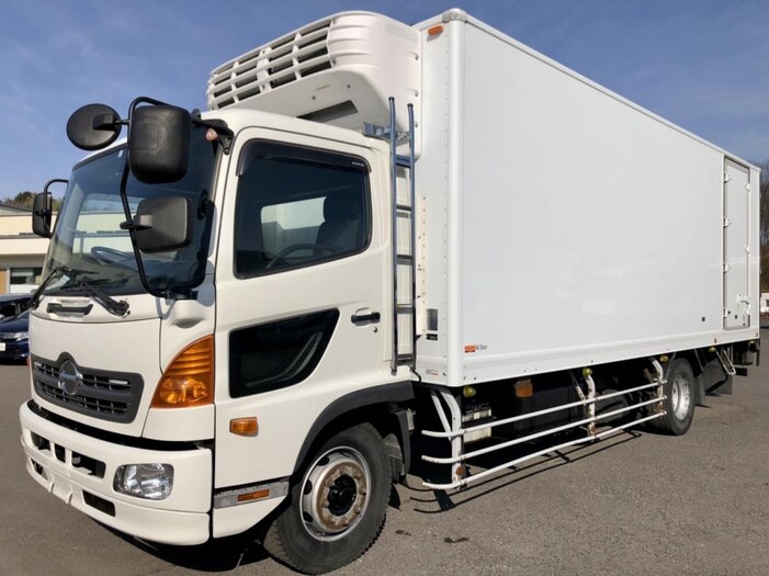日野 レンジャー 中型/増トン 冷凍冷蔵 ワイド QKG-FJ7JLAG