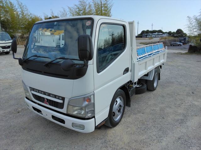 三菱 キャンター 小型 ダンプ 10尺 PA-FE71DBD