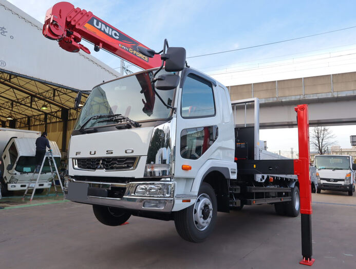三菱 ファイター 中型/増トン 車両重機運搬 セルフローダー