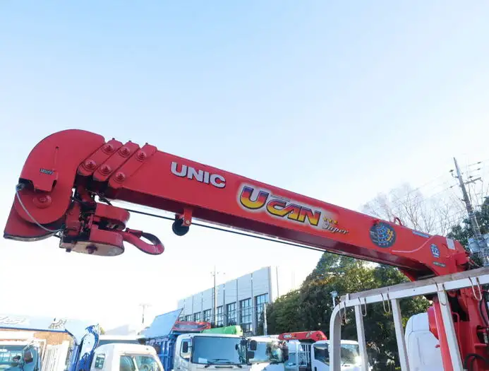 日野 デュトロ 小型 クレーン付 床鉄板 4段の中古トラック画像11