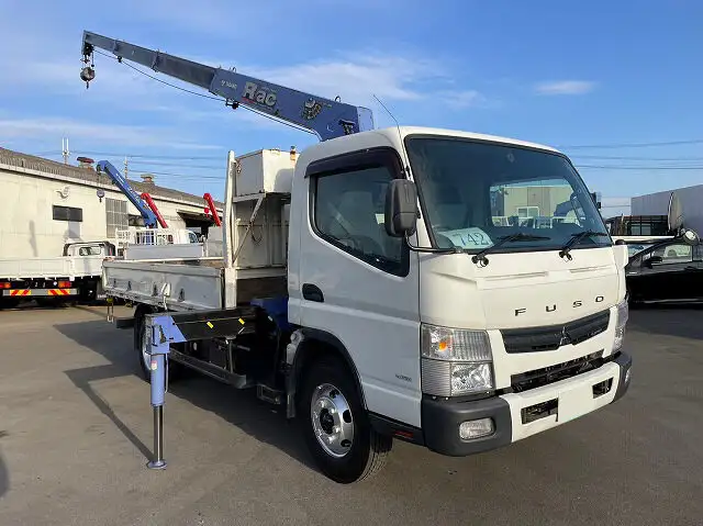 三菱 キャンター 小型 クレーン付 4段 ラジコンの中古トラック画像2