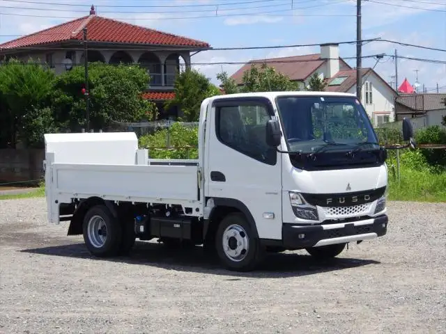 三菱 キャンター 小型 平ボディ パワーゲート 2RG-FBA20の中古トラック画像2
