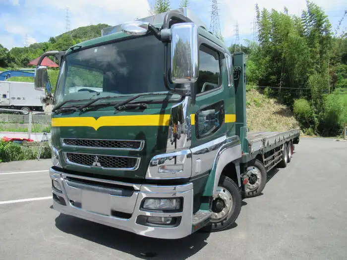 三菱 スーパーグレート 大型 車両重機運搬 ラジコン ウインチ の中古トラック【車両No.139100】