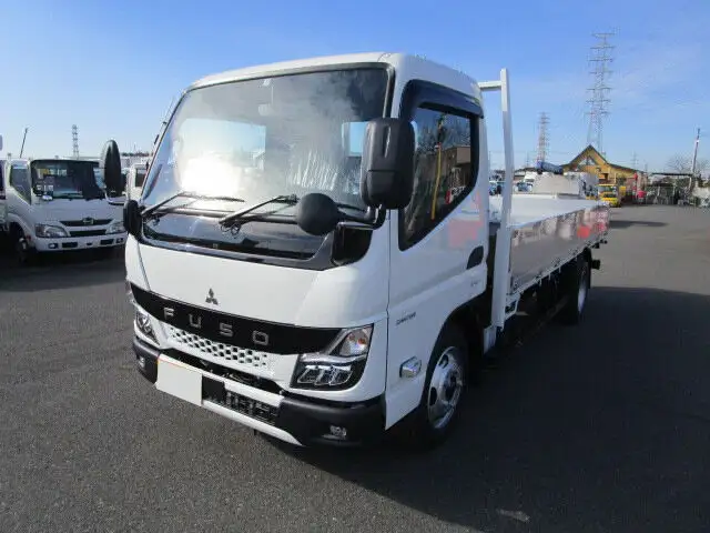 三菱 キャンター 小型 平ボディ アルミブロック 2RG-FEAV0の中古トラック画像1