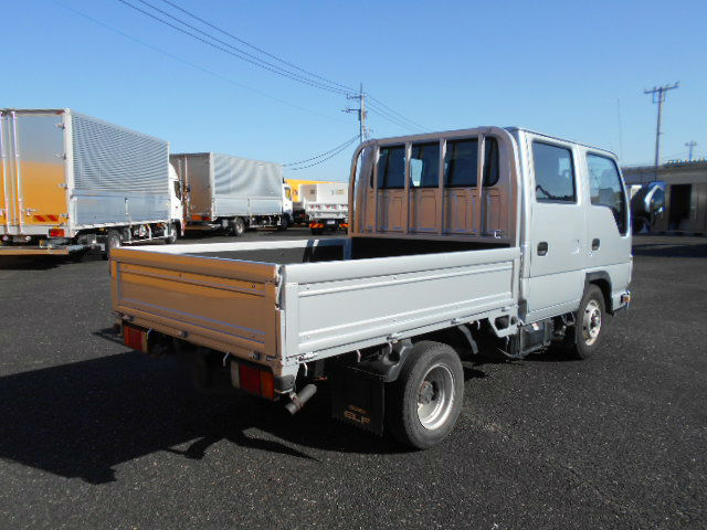 いすゞ エルフ 小型 平ボディ Wキャブ(ダブルキャブ) 床鉄板｜画像2