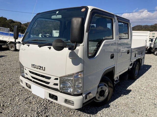 いすゞ エルフ 小型 平ボディ 10尺 TRG-NJR85A
