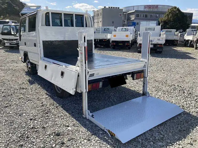 いすゞ エルフ 小型 平ボディ Wキャブ パワーゲートの中古トラック画像5