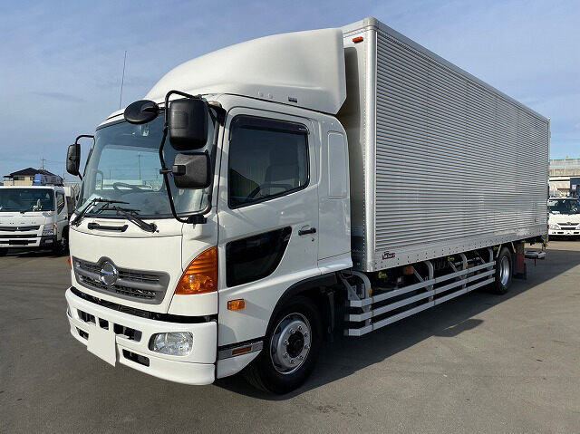日野 レンジャー 中型/増トン アルミバン 標準 QKG-FE7JPAG