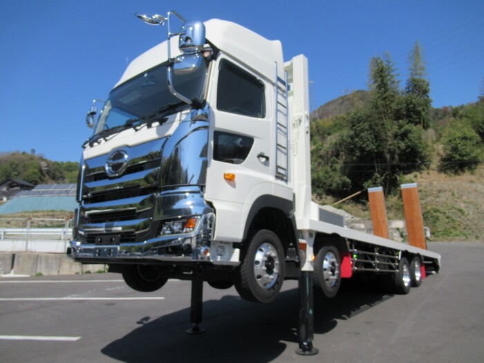 日野 プロフィア 大型 車両重機運搬 セルフローダー 2KG-FW1EHG