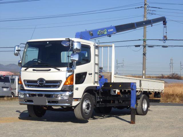 日野 レンジャー 中型 クレーン付 ラジコン フックイン|画像1