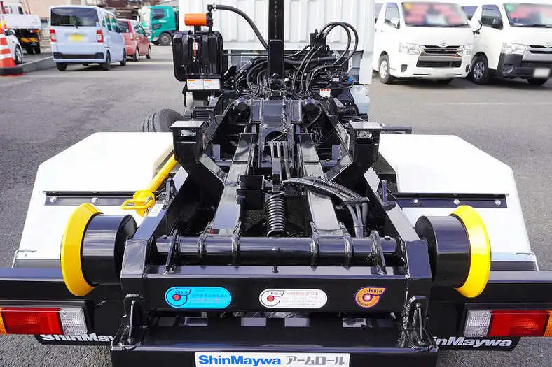 三菱 キャンター 小型 アームロール ツインホイスト 2RG-FBAV0の中古トラック画像5