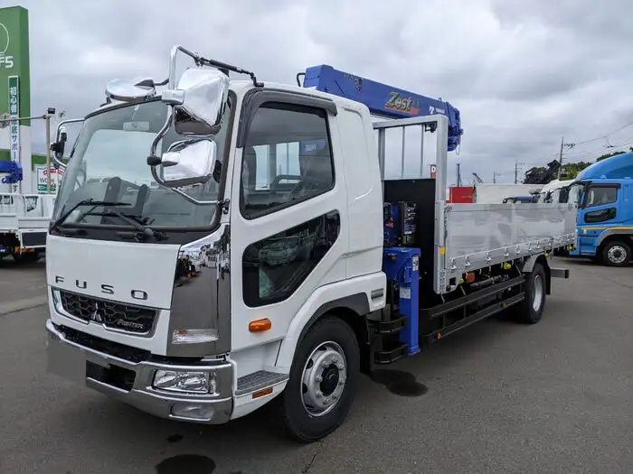 三菱 ファイター 中型/増トン クレーン付 アルミブロック 4段の中古トラック画像1