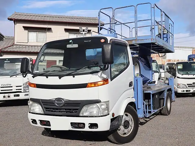 日野 デュトロ 小型 高所・建柱車 高所作業車 BDG-XZU344M の中古トラック【車両No.139438】