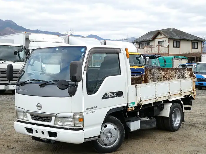 日産 アトラス 小型 車両重機運搬 ラジコン ウインチの中古トラック画像1
