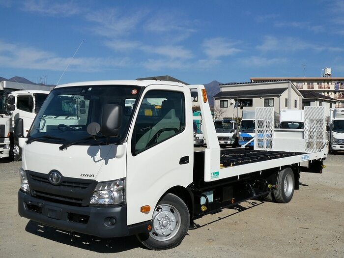 トヨタ ダイナ 小型 車両重機運搬 セーフティーローダー