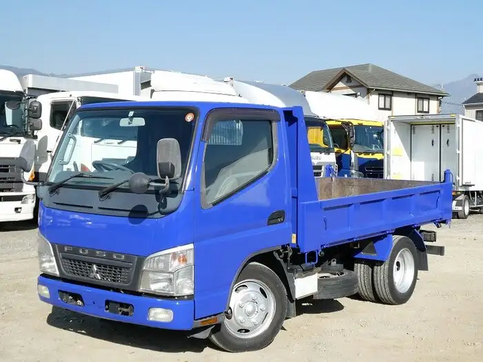 三菱 キャンター 小型 ダンプ PDG-FE71DD H19の中古トラック画像1