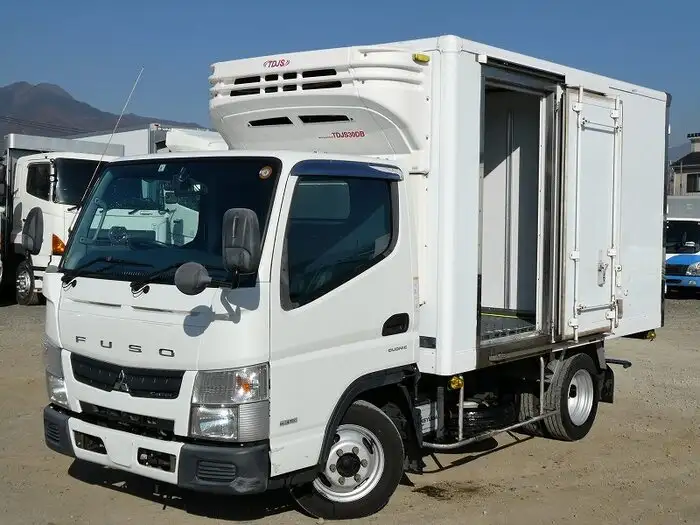 三菱 キャンター 小型 冷凍冷蔵 低温 2室の中古トラック画像1