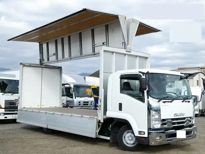 いすゞ フォワード 中型/増トン ウイング ベッド TKG-FRR90S2の中古トラック画像5