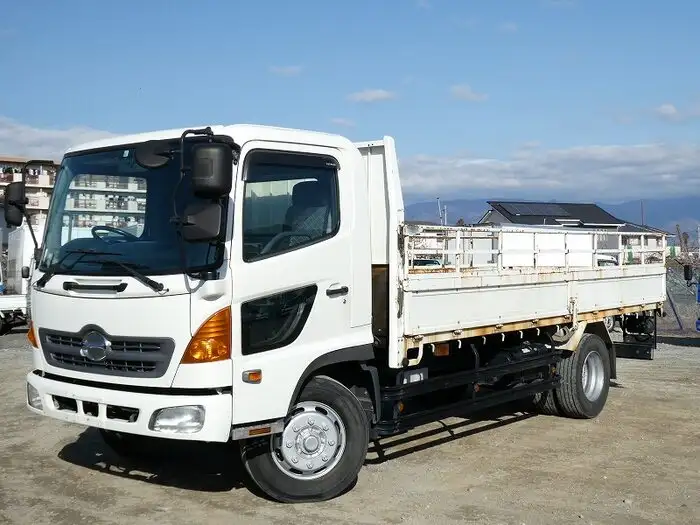 日野 レンジャー 中型/増トン 平ボディ 床鉄板 BDG-FJ7JHWAの中古トラック画像1