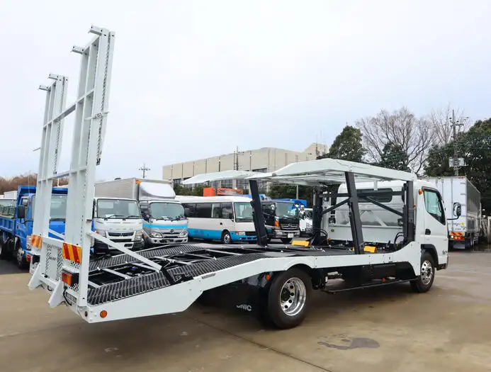 三菱 キャンター 小型 車両重機運搬 ラジコン ウインチの中古トラック画像3