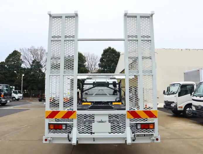 三菱 キャンター 小型 車両重機運搬 ラジコン ウインチの中古トラック画像4