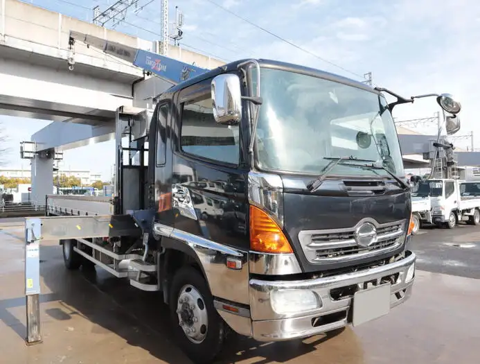 日野 レンジャー 中型/増トン クレーン付 床鉄板 アルミブロックの中古トラック画像2