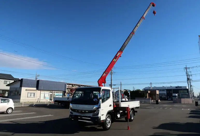 三菱 キャンター 小型 クレーン付 4段 ラジコンの中古トラック画像9