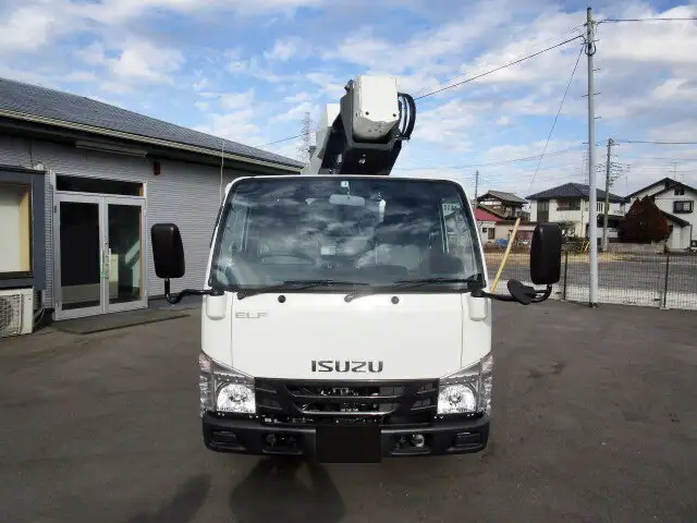 いすゞ エルフ 小型 高所・建柱車 高所作業車 2RG-NKR88ANの中古トラック画像2