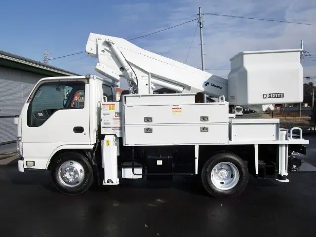 いすゞ エルフ 小型 高所・建柱車 高所作業車 TKG-NKR85Nの中古トラック画像4