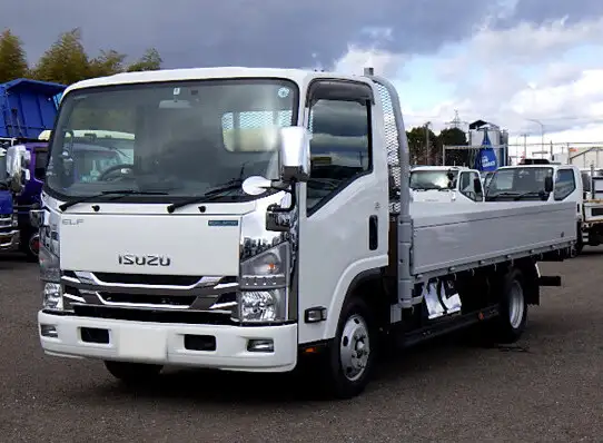 いすゞ エルフ 小型 平ボディ アルミブロック 2RG-NNR88ARの中古トラック画像1
